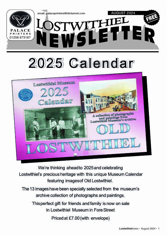 Lostwithiel Newsletter August 2024