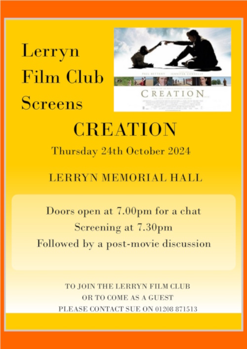 Lerryn Film Club: Creation