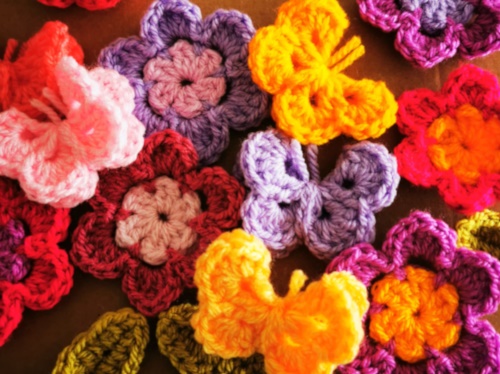 Workshop: Crochet Flowers, Leaves and Butterflies