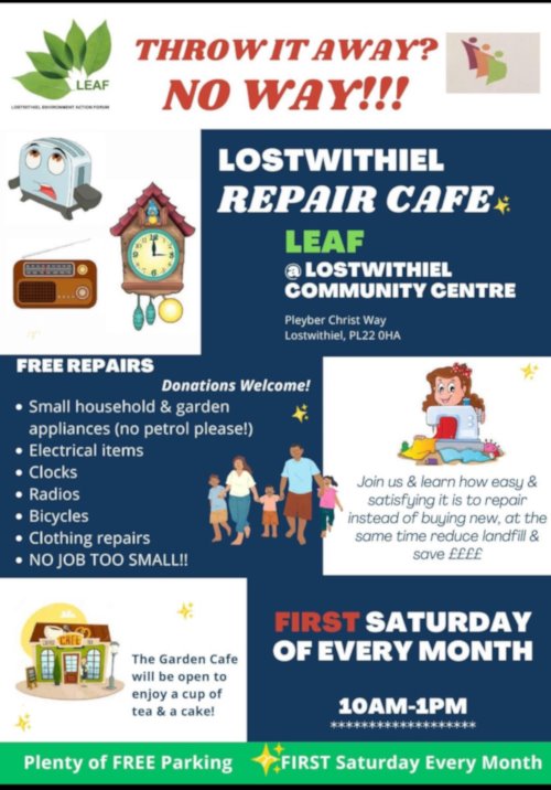 Lostwithiel Repair Cafes