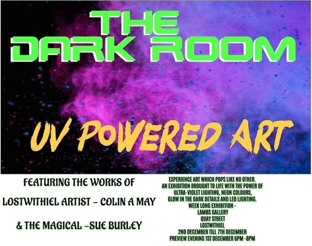 The Dark Room  Uv Powered Art