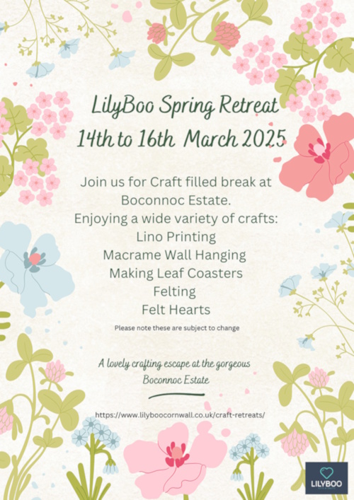 LillyBoo Spring Craft Retreat