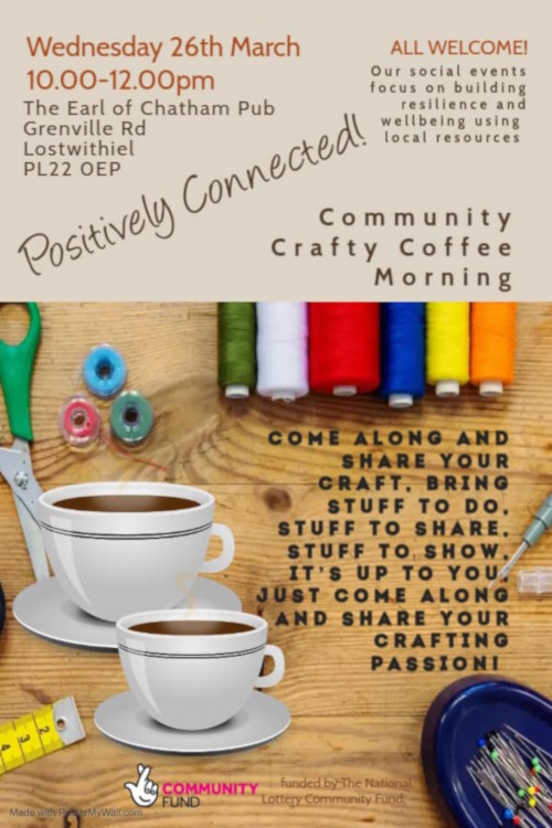 Positively Connected: Community Crafty Coffee Morning